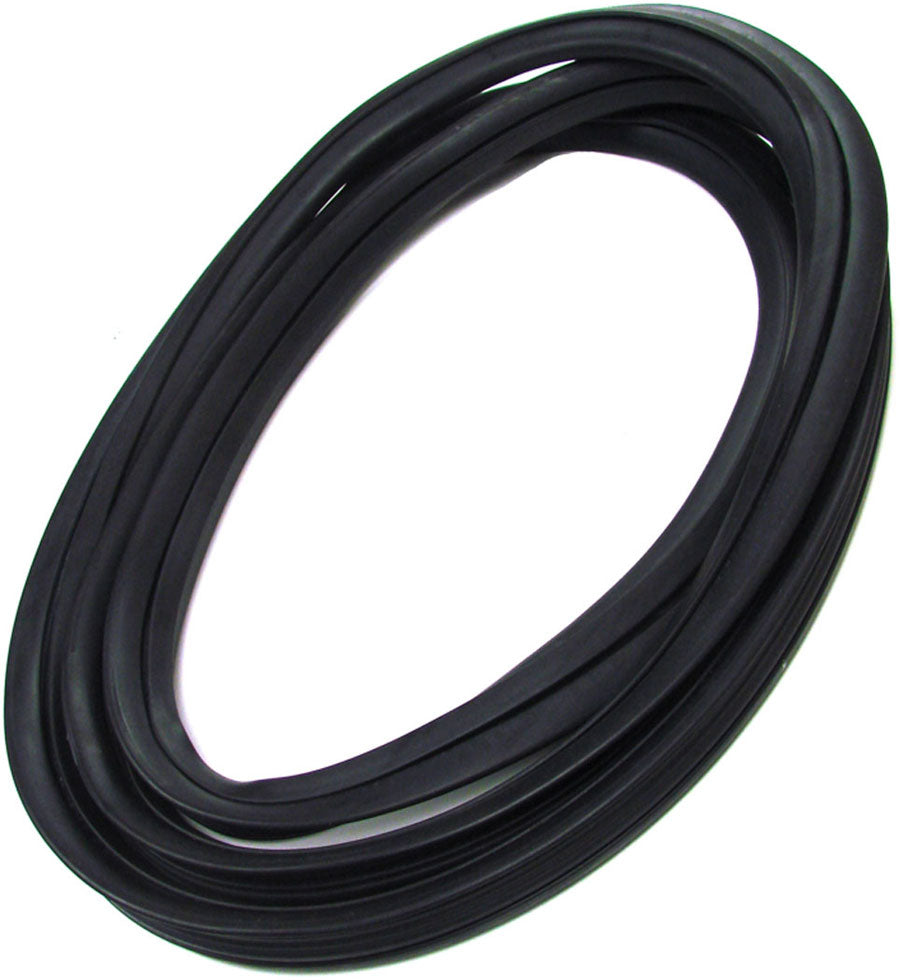 Windshield Weatherstrip Seal With Trim Groove