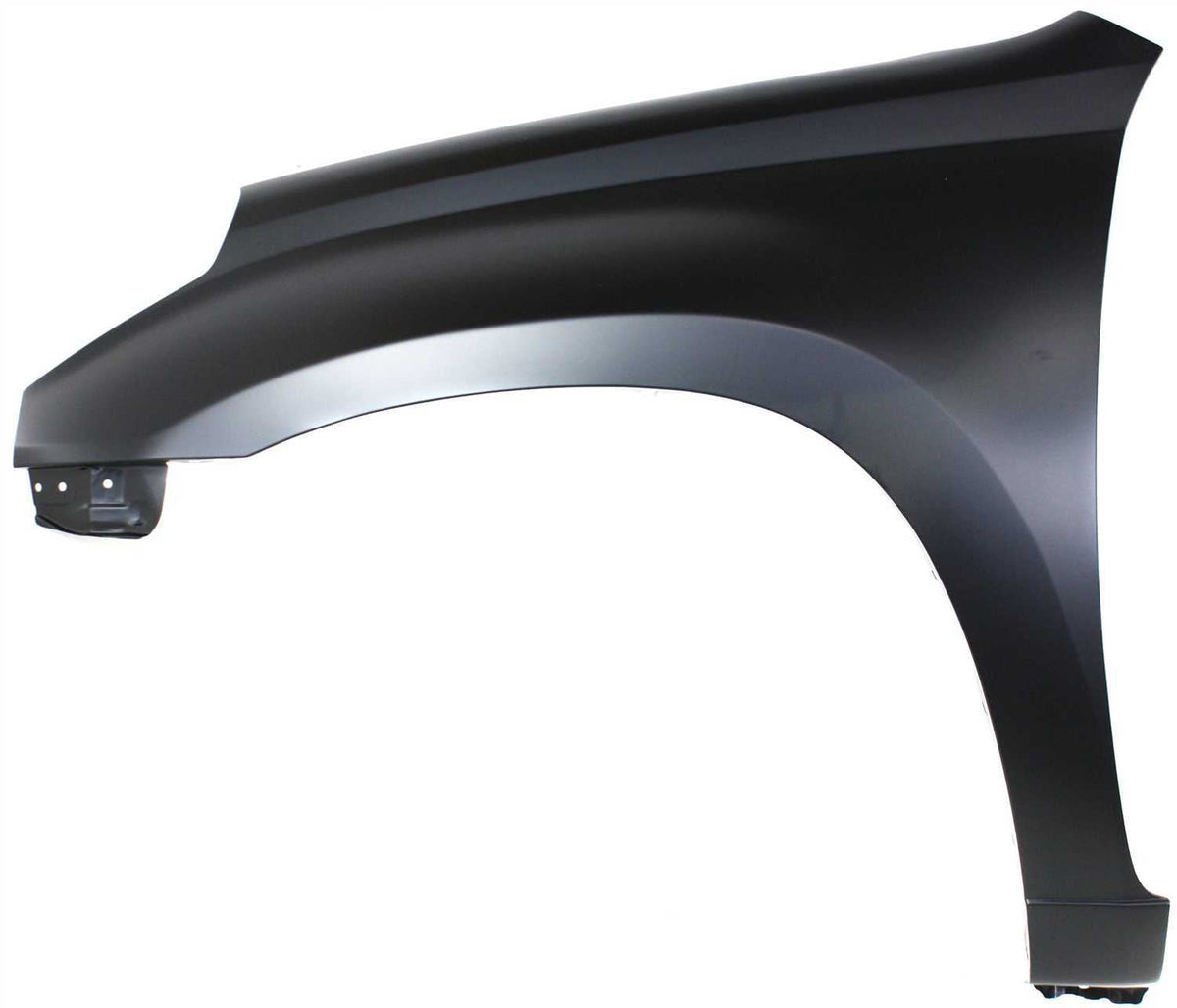 RAV4 01-05 FRONT FENDER LH, Primed, w/o Molding Hole, w/o Wheel Opening Flares