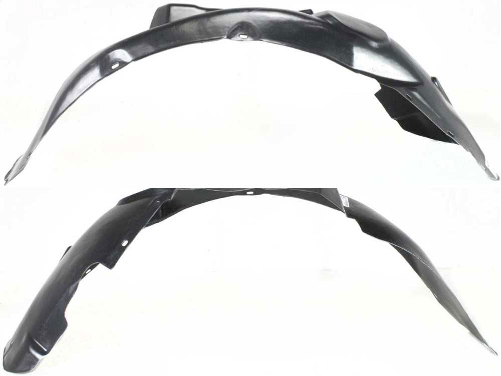 PASSAT 02-04 FRONT FENDER LINER RH, W8 Model, Plastic, Vacuum Form